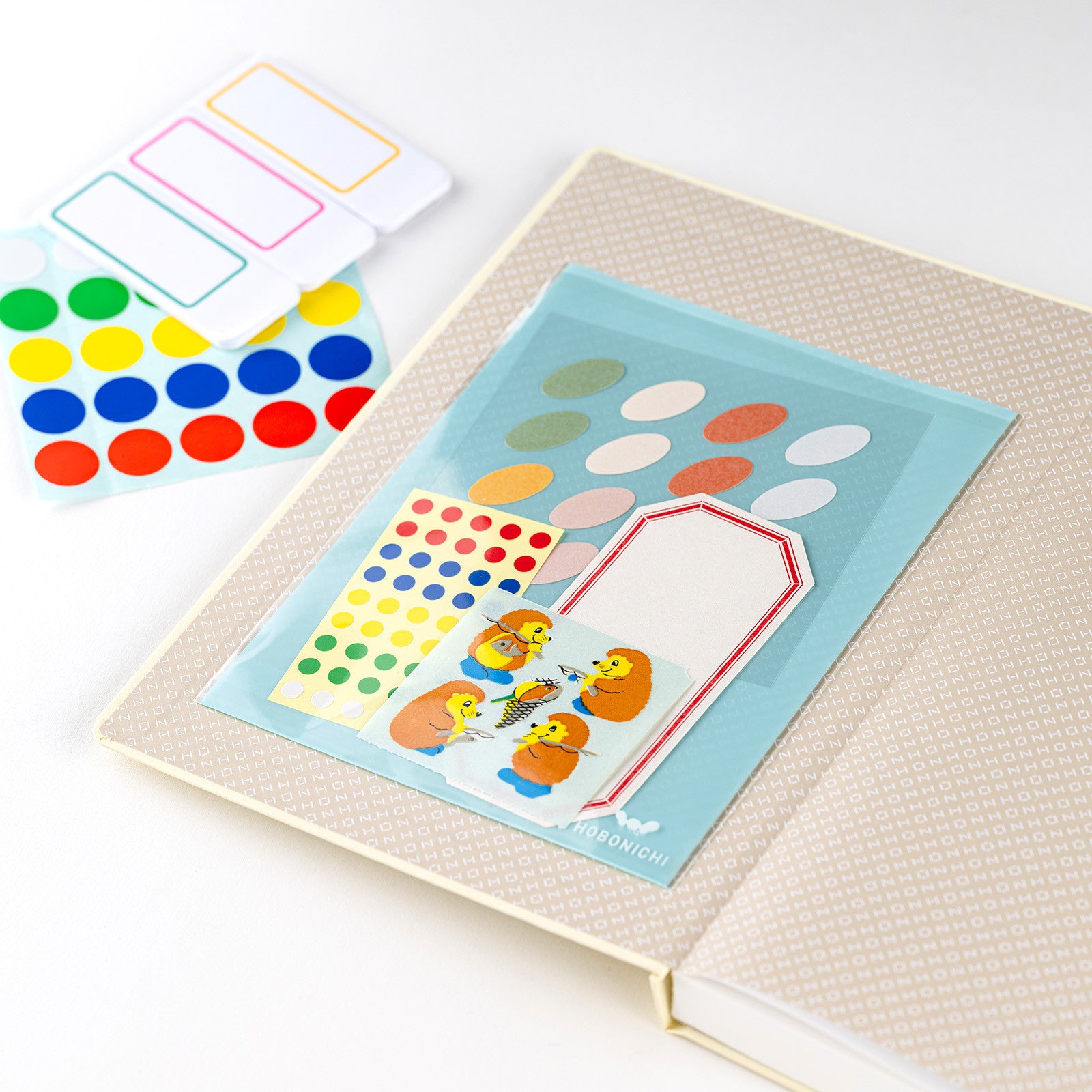 Przyklejane kieszonki Hobonichi Add-on Pocket |  Postcard Size