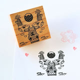 Pieczątka | Japoński pałac