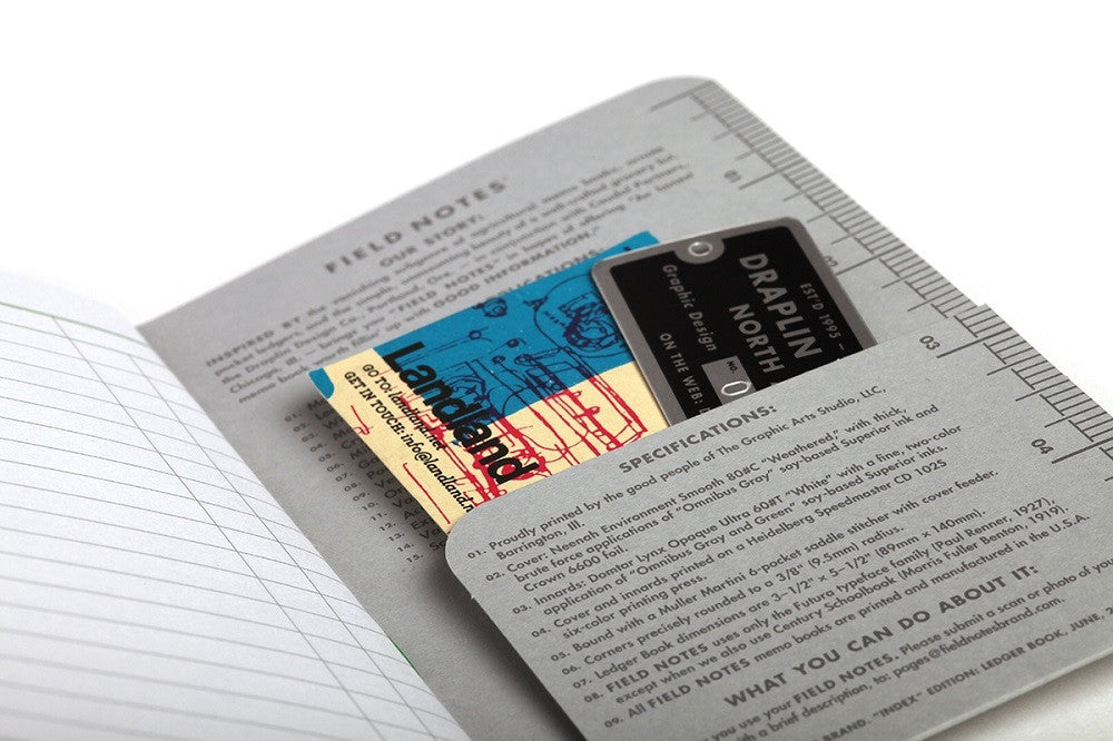 Notesy Field Notes Index | Log Book