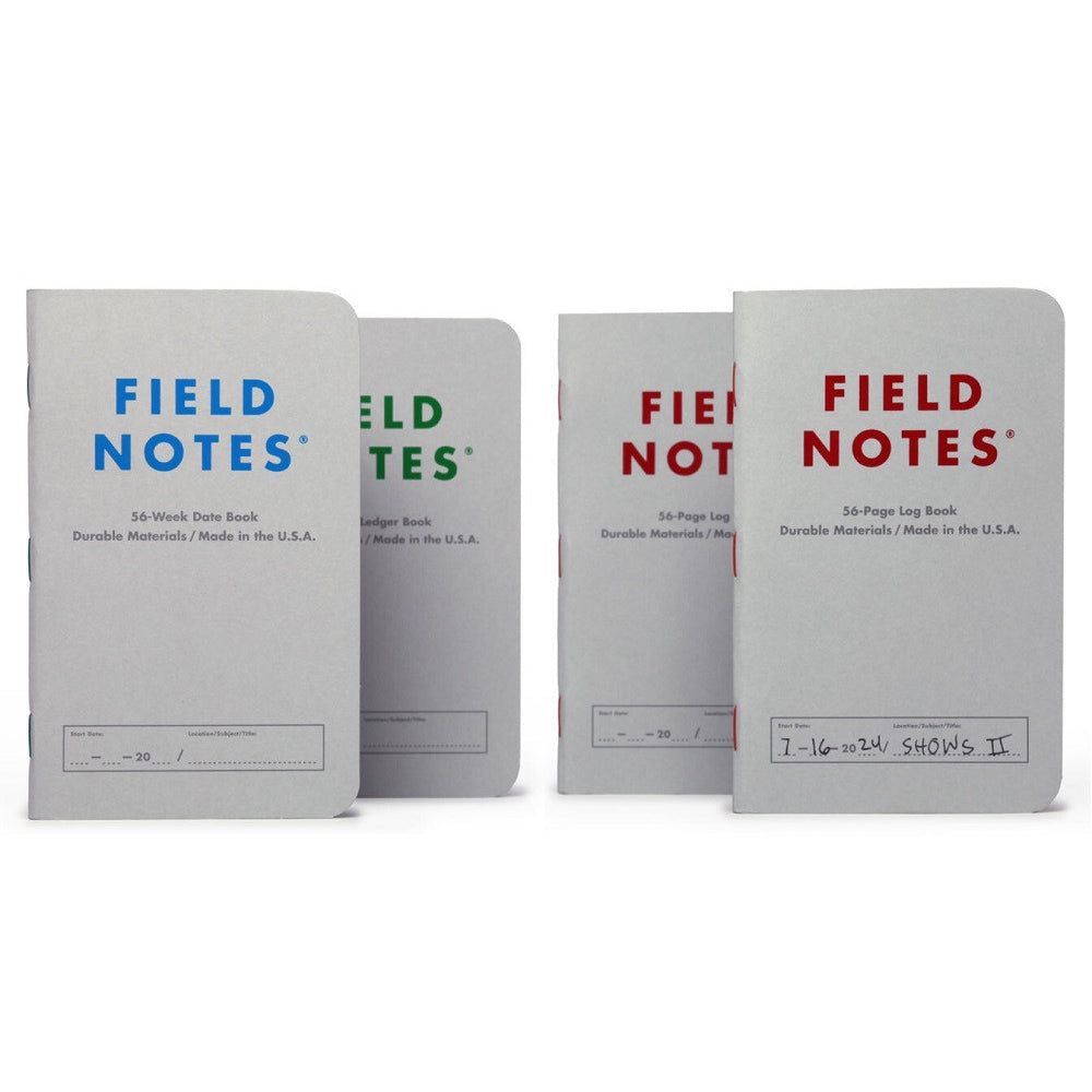 Notesy Field Notes Index | Log Book