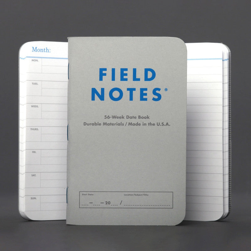 Notesy Field Notes Index | Ledger & Book Date