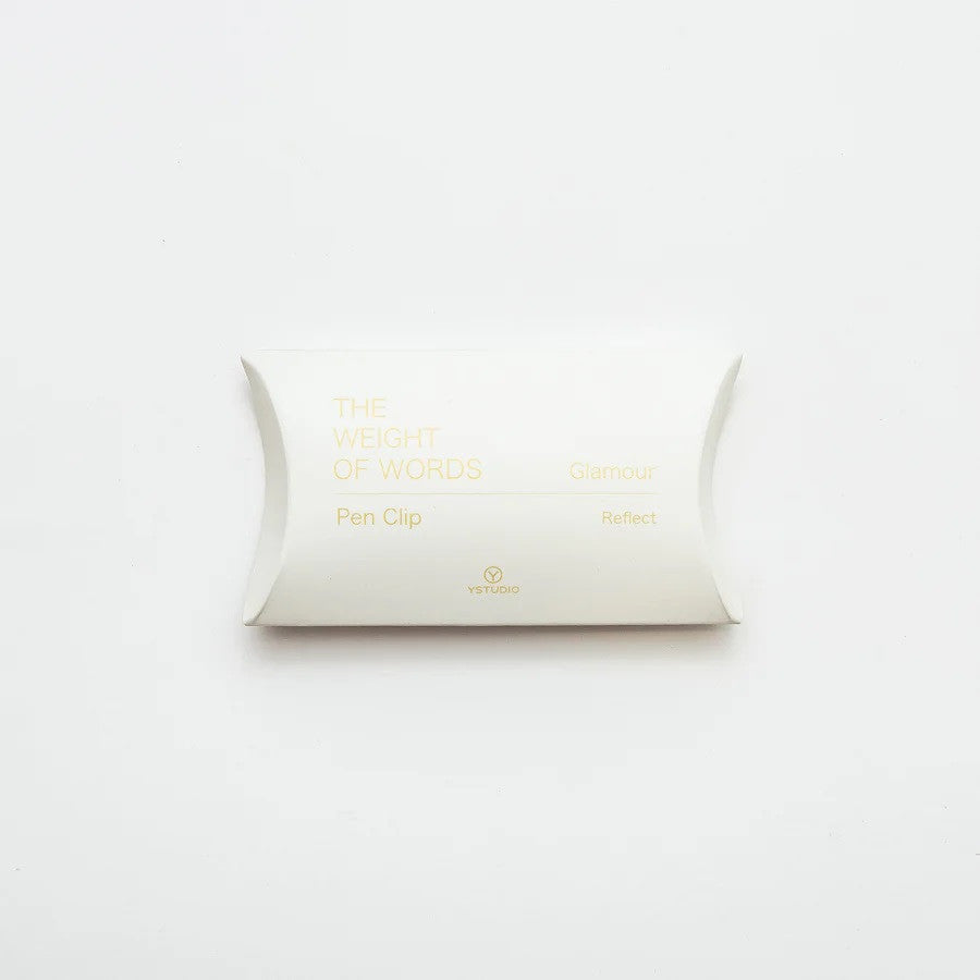 Klips do długopisu Glamour Reflect ystudio | Złoty