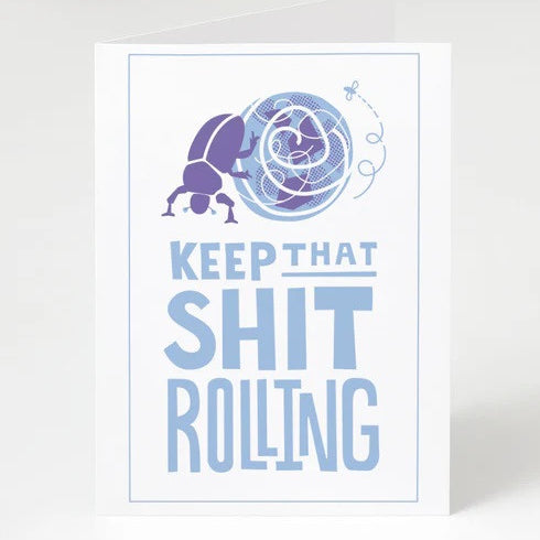 Kartka okolicznościowa Cognitive Surplus | Keep That Shit Rolling