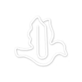 Spinacze Midori D-Clips Mini | Ptaszek