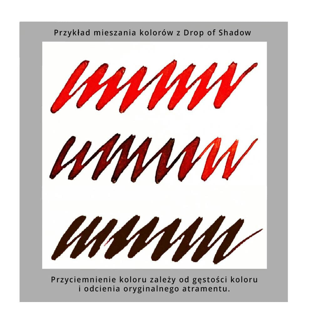 Medium wzmacniające kolor tuszu Kuretake | Drop of Shadow