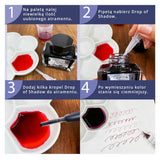 Medium wzmacniające kolor tuszu Kuretake | Drop of Shadow