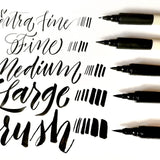 Zestaw Brush Penów BIMOJI Kuretake Zig | Inktober 2024