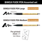 Zestaw Brush Penów BIMOJI Kuretake Zig | Inktober 2024