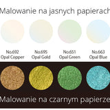 Farby akwarelowe Kuretake Gansai Tambi Opal Colors 6 sztuk