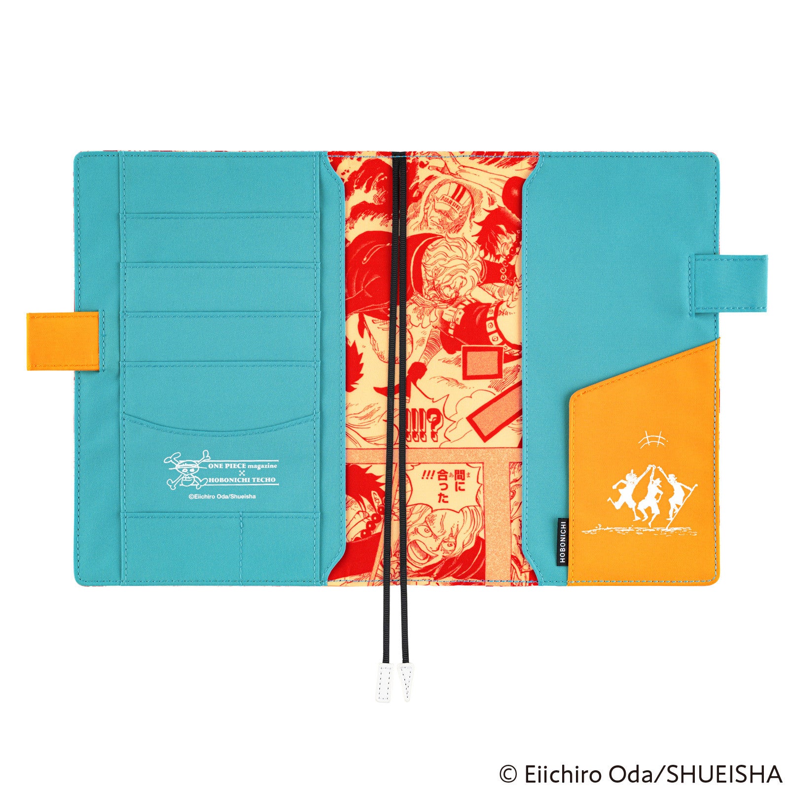 Okładka na kalendarz Hobonichi Techo A5 | One Piece: Ace, Sabo, Luffy