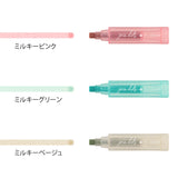 Zakreślacze Midori Connecting Pen Join Dots | Milky