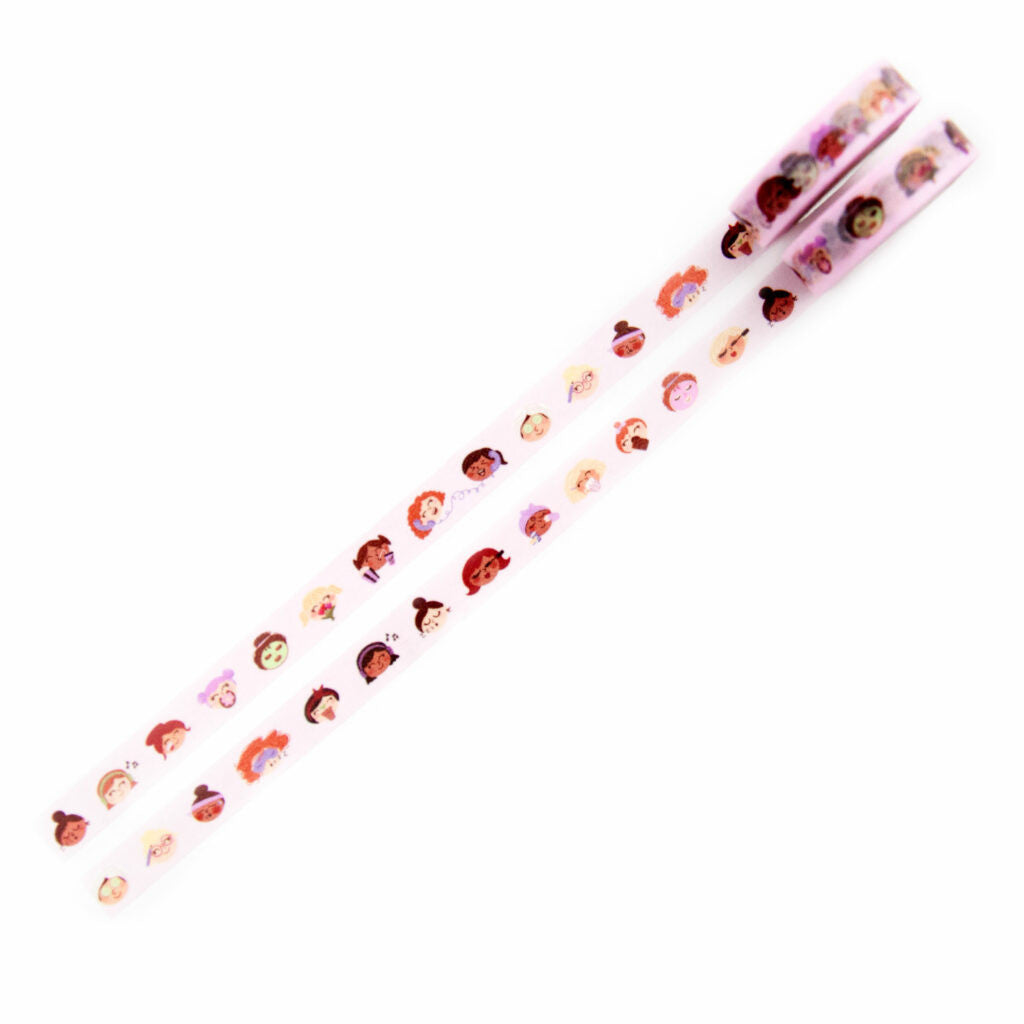 Taśma washi Willwa | Dziewczyny dbające o siebie