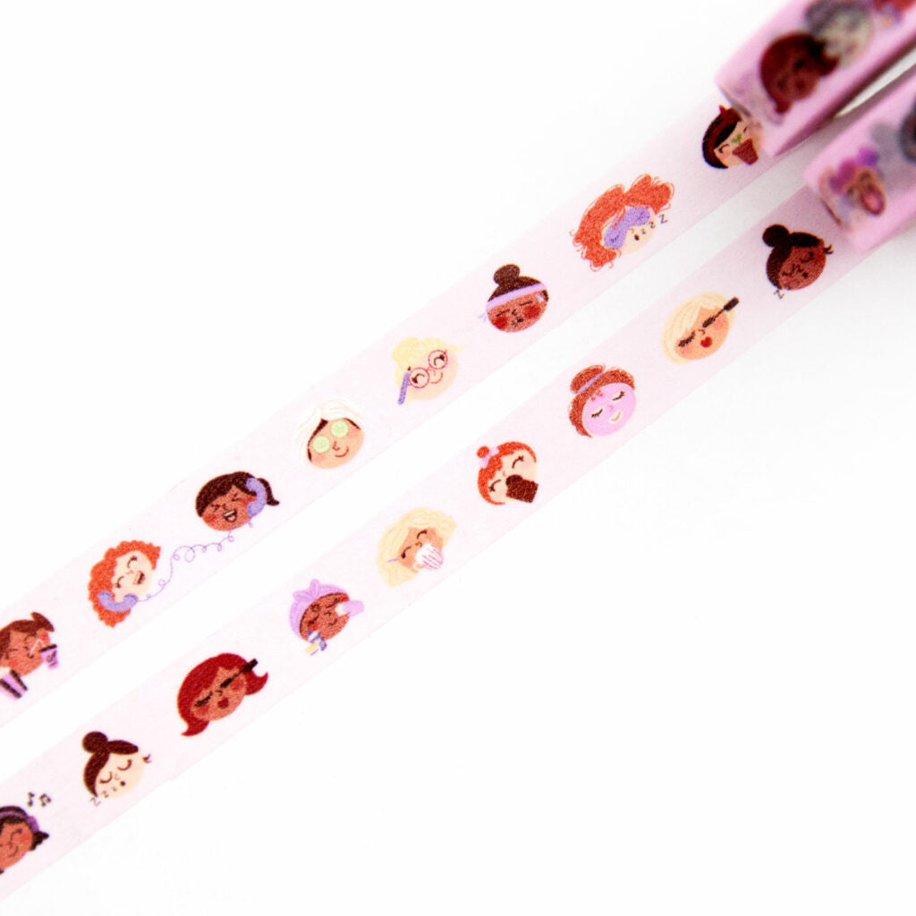 Taśma washi Willwa | Dziewczyny dbające o siebie