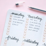 Taśma washi Willwa | Waniliowe serca