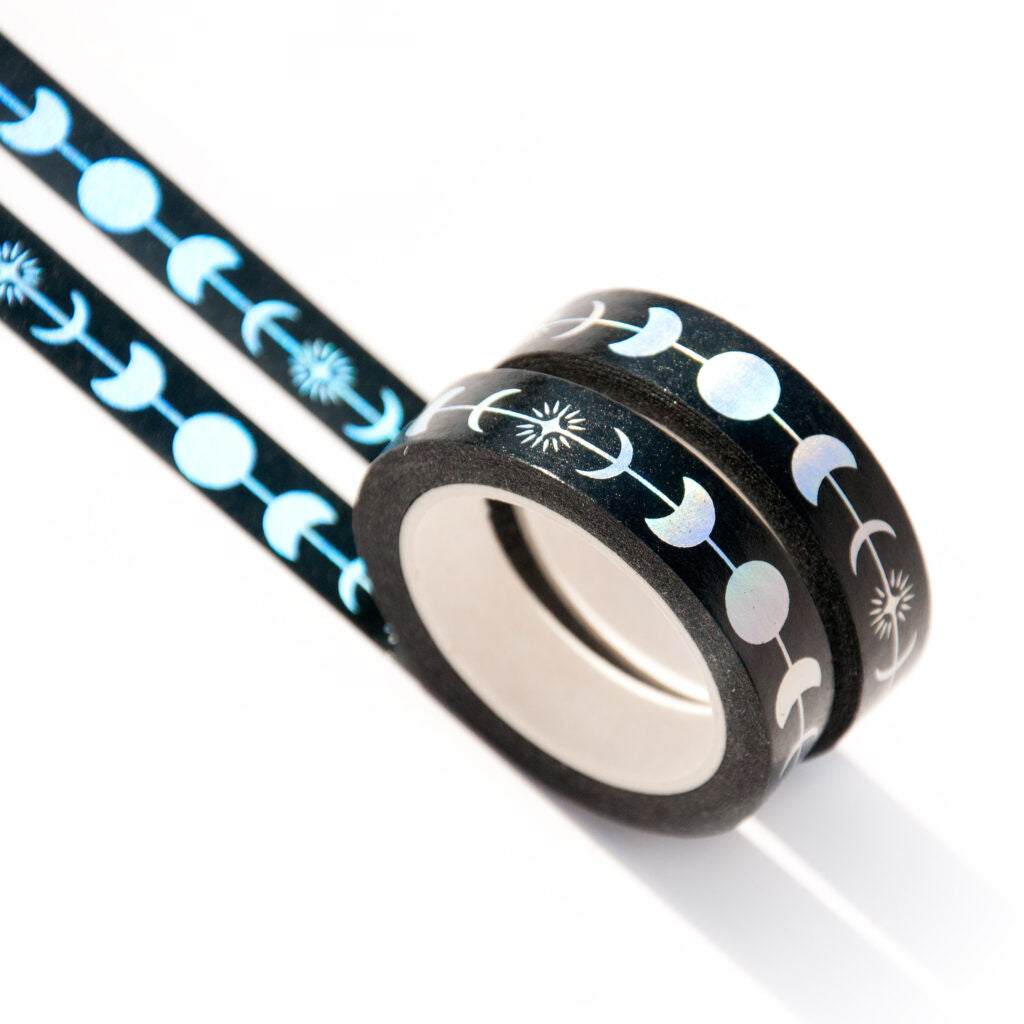 Taśma washi Willwa | Holograficzny Księżyc