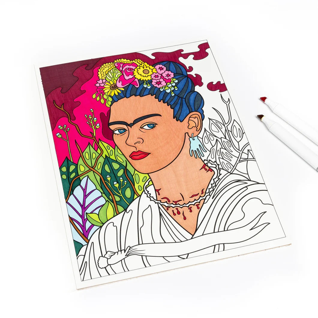 Kolorowanka | Frida Kahlo