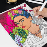 Kolorowanka | Frida Kahlo