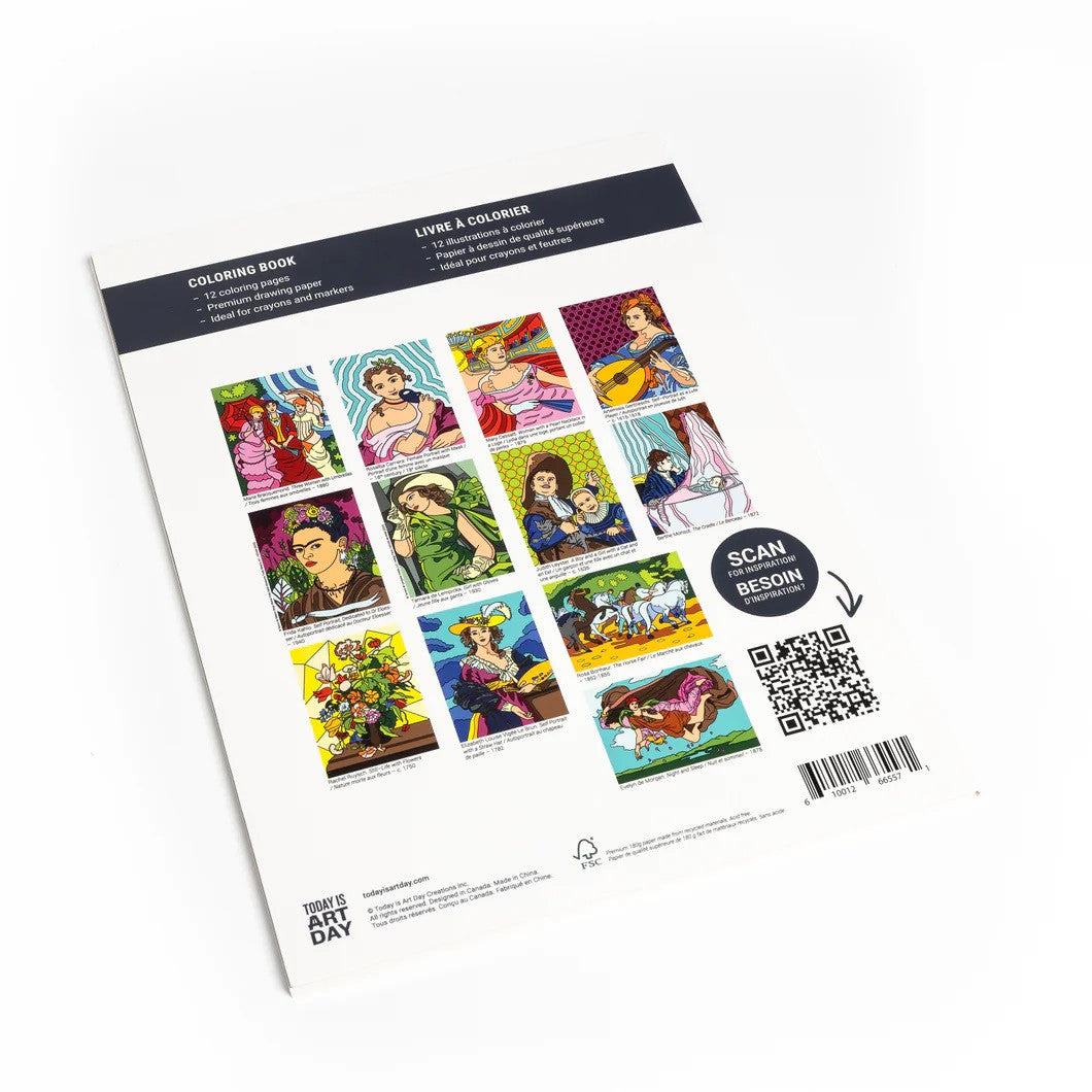 Kolorowanka | Kobiety w Sztuce