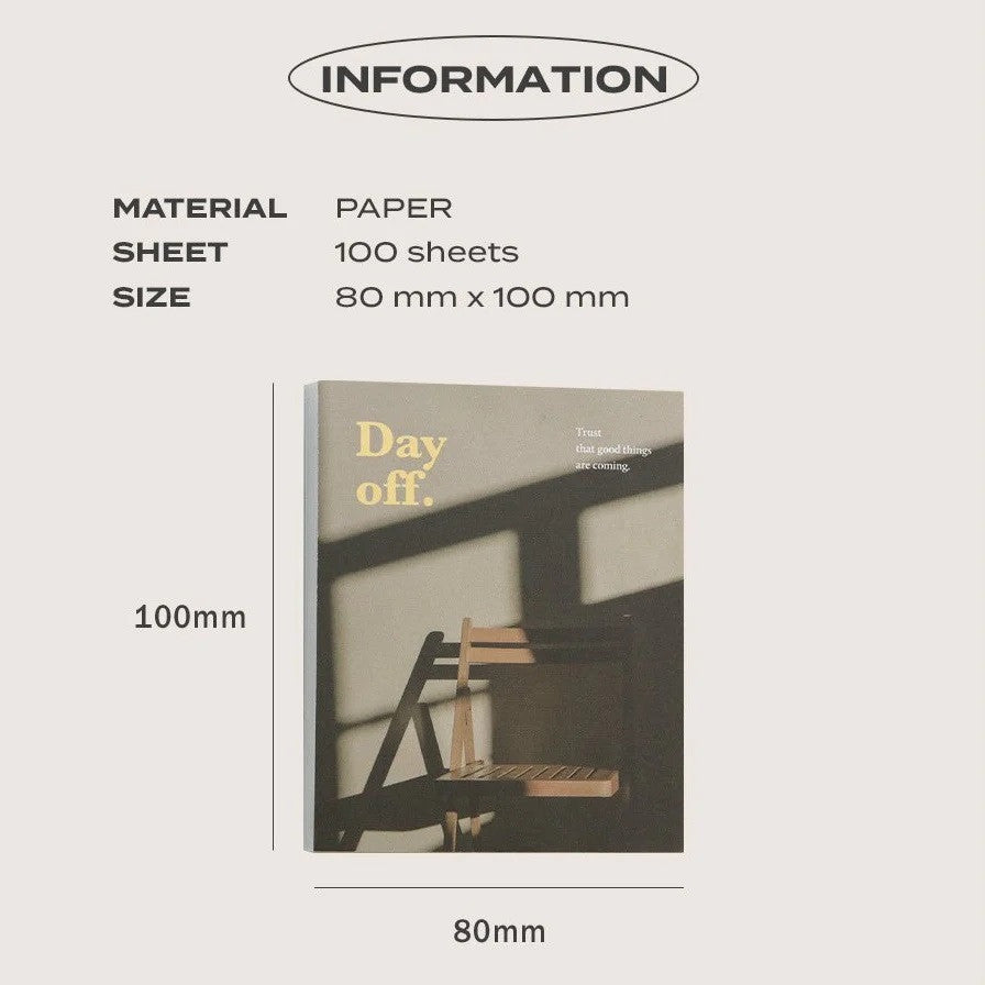 Karteczki dekoracyjne ICONIC Deco Memo Pad