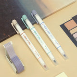 Zestaw długopisów ICONIC Double Line Deco Pen | Lake