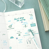 Zestaw długopisów ICONIC Double Line Deco Pen | Lake