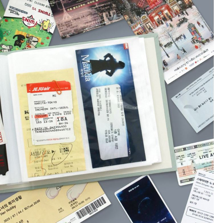 Album na bilety ICONIC Moment Ticket Book