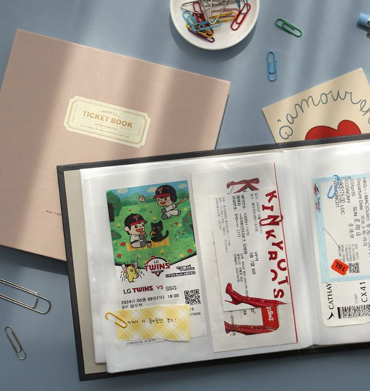 Album na bilety ICONIC Moment Ticket Book
