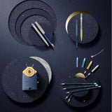 Metaliczne kredki Caran D'Ache Cosmic Blue 10 szt. | Edycja limitowana