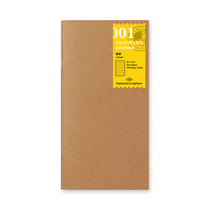 Wkład do Traveler's Notebook 001 | Notes w linie