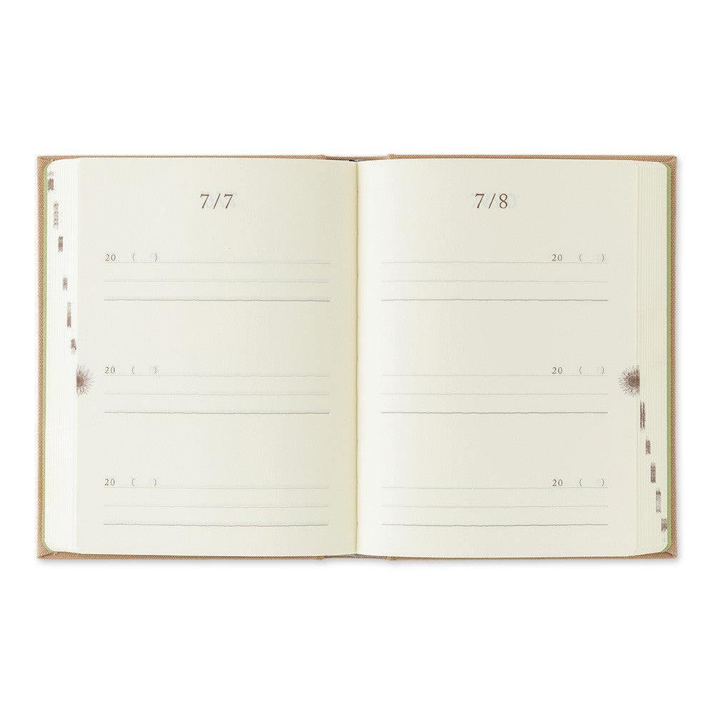 Pamiętnik 3-letni Midori | Beżowy