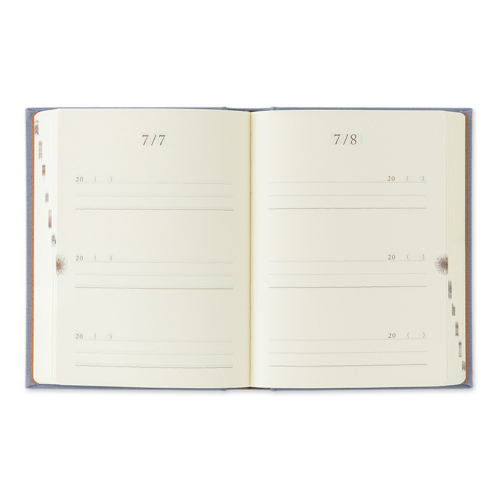 Pamiętnik 3-letni Midori | Niebiesko-fioletowy