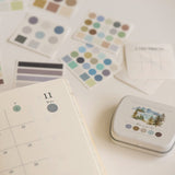 Zestaw naklejek Mini Tin Palette | 01