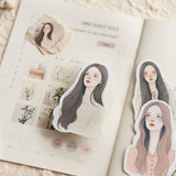 Zestaw naklejek Dziewczyny | Mind Body Soul