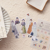 Zestaw naklejek Dziewczyny | Day by Day