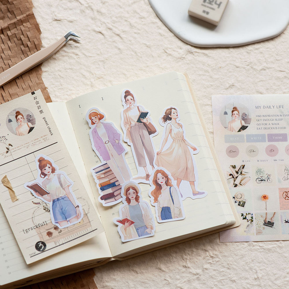 Zestaw naklejek Dziewczyny | My Daily Life