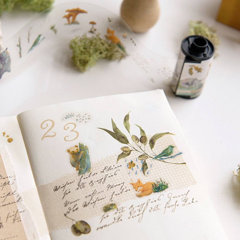 Naklejki w rolce PET | Natura