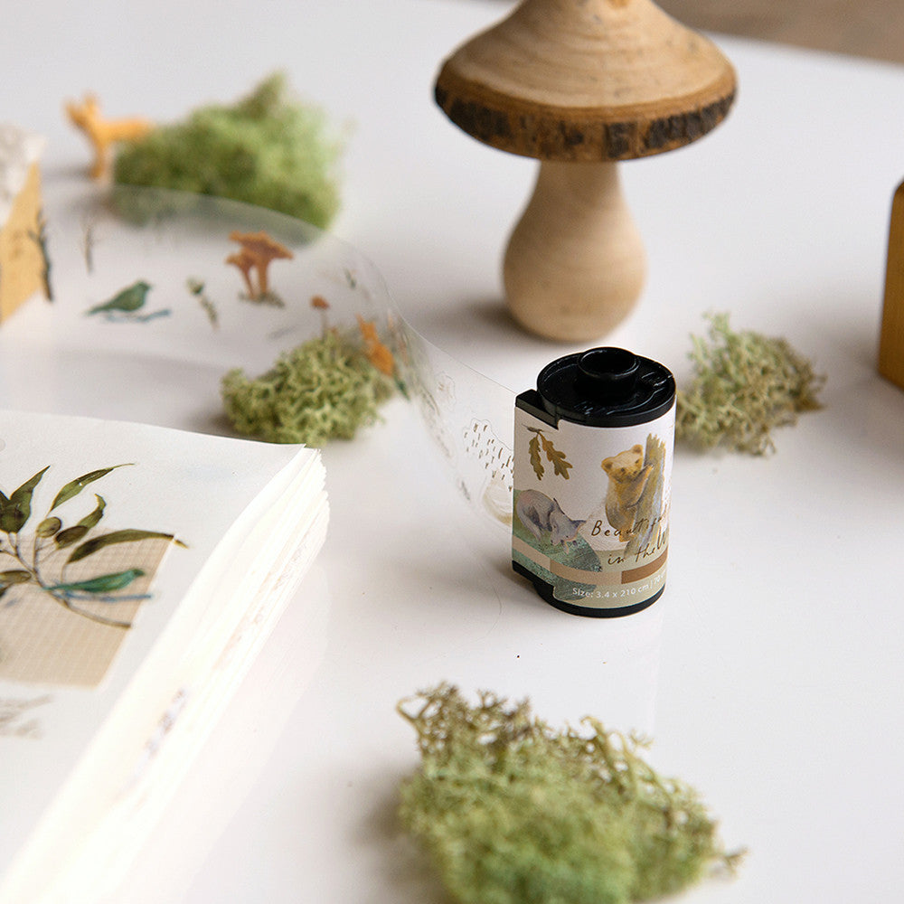 Naklejki w rolce PET | Natura