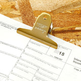 Klips zaciskowy penco S | Złoty