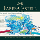 Zestaw kredek akwarelowych Faber-Castell | 36 sztuk