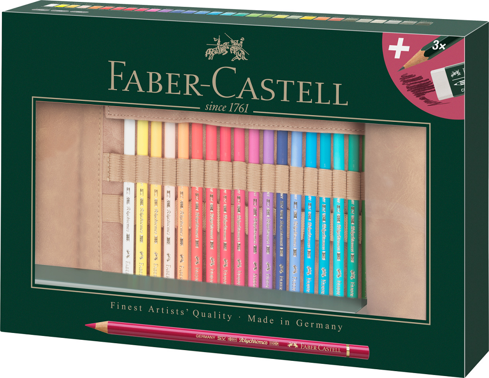 Zestaw kredek Polychromos Faber-Castell | 30 sztuk