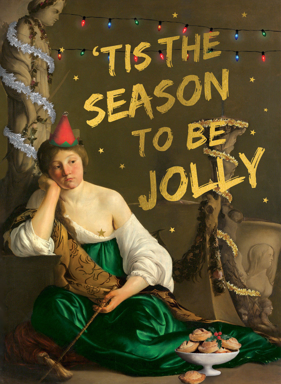 Kartka świąteczna Santoro | 'Tis the Season to Be Jolly