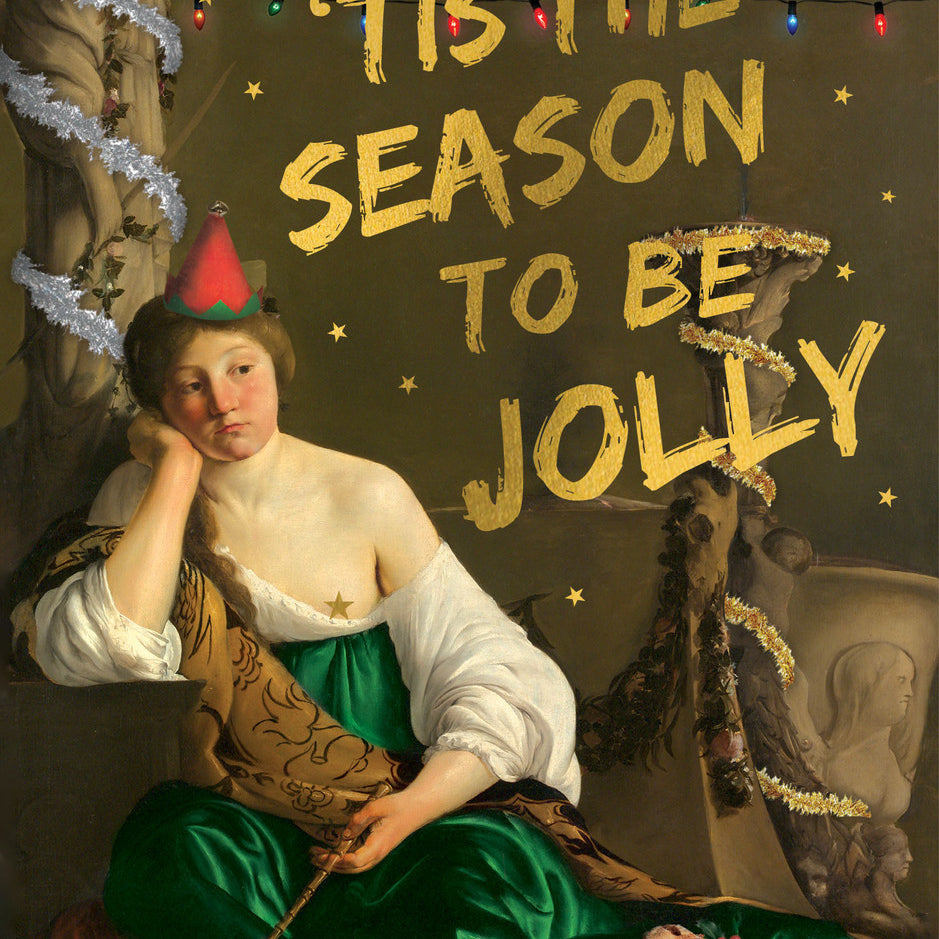 Kartka świąteczna Santoro | 'Tis the Season to Be Jolly