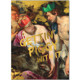 Carte de Noël Santoro | Gettin' Piggy With It