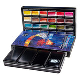 Zestaw akwareli w kostkach Aquarius 24 kolory | Andrzej Gosik