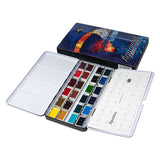Zestaw akwareli w kostkach Aquarius 24 kolory | Andrzej Gosik