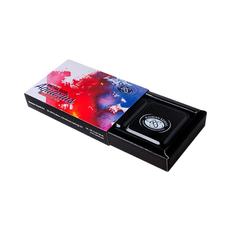 Zestaw akwareli w półkostkach Aquarius 12 kolorów | Travel Set