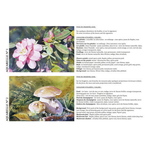 Blok do Akwareli ze Szkicami A4 | Sezony