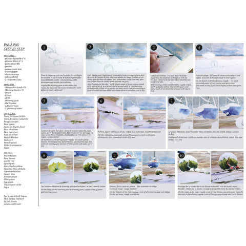 Blok do Akwareli ze Szkicami A4 | Sezony