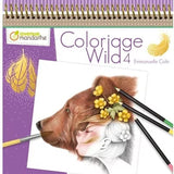 Kolorowanka | Dziewczynki Wśród Zwierząt