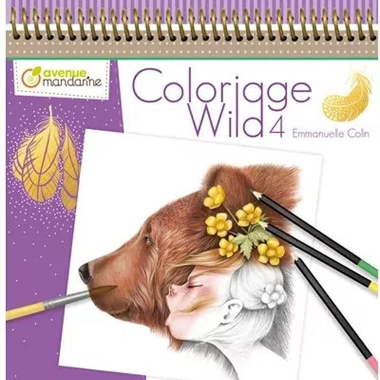 Kolorowanka | Dziewczynki Wśród Zwierząt